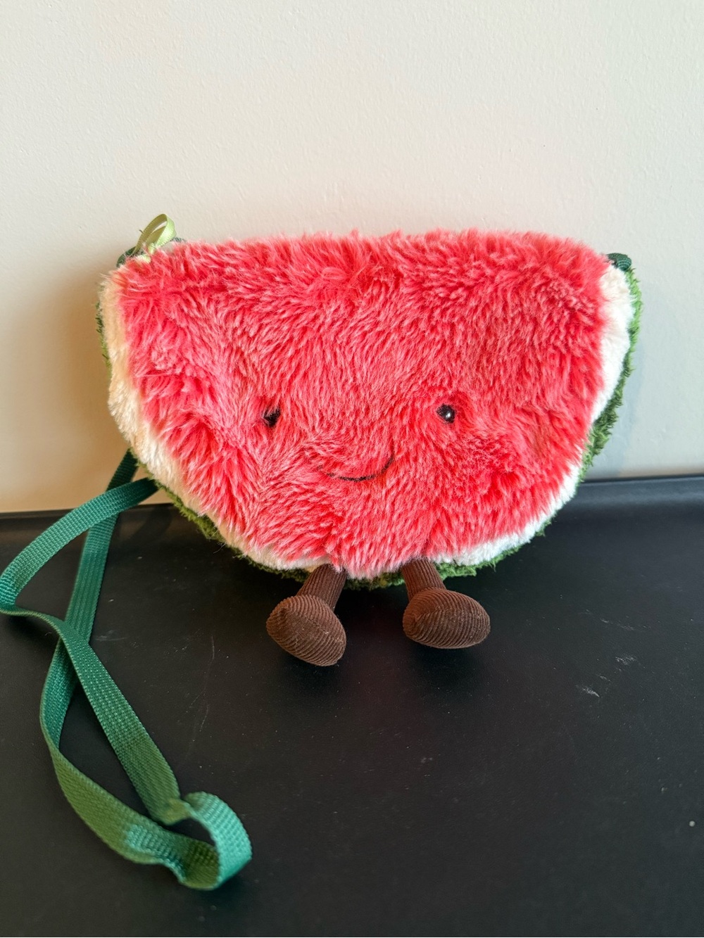 Retired Original Jellycat Amuseables Watermelon plush bag